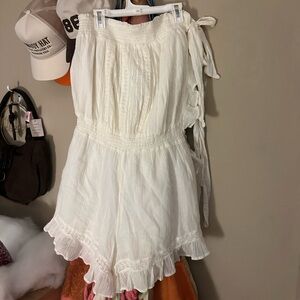 Free people tube top romper